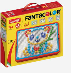 Quercetti Set colorat rata cu bilute de 100 de bucati (0923)