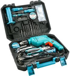 TOTAL Ütvefúró szerszámokkal, 680 W, 115 db THKTHP1152 (THKTHP1152)