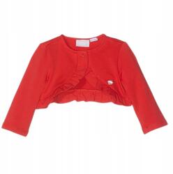 Chicco Lány boleró Chicco kardigán pamut pulóver piros r 86 cm 18m (96796 071)