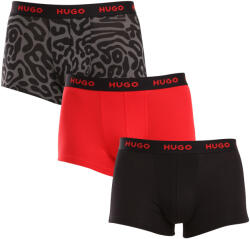 HUGO 3PACK Férfi boxeralsó HUGO többszínű (50517894 974) L