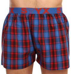 Styx Férfi bő szárú boxeralsó Styx sportos gumipánt többszínben (B915) XXL