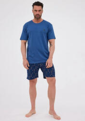 Cornette Kék Cornette férfi pizsama (326/254) XXL