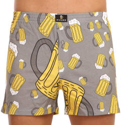 VoXX Férfi bő szárú boxeralsó VoXX szürke (Karlos - pivo velké) M