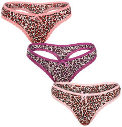 Fine Woman 3PACK női tanga Fine női többszínű (808-B) S