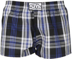 Styx Gyermek bő szárú boxeralsó Styx klasszikus gumipánt többszínű (J840) 9-11 éves