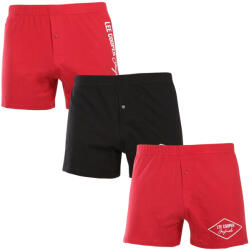 Lee Cooper 3PACK férfi bő szárú boxeralsó Lee Cooper tarka (3xPO38819/2) L
