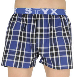 Styx Férfi bő szárú boxeralsók Styx sportos gumipánt többszínben (B832) XXL