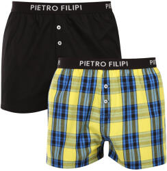 Pietro Filipi 2PACK férfi bő szárú boxeralsó Pietro Filipi tarka (2PGV6) 5XL