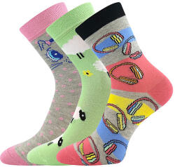 BOMA 3PACK gyermek zokni Boma többszínű (057-21-43XIII-mix-D) 35/38