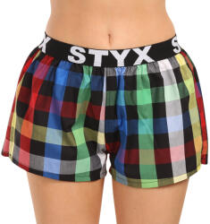 Styx Női bő szárú boxeralsó Styx sportos gumipánt többszínű (T1012) 3XL