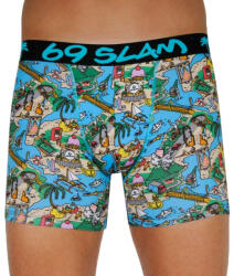 69SLAM Férfi boxeralsó 69SLAM fit bali (MBYBAL-PO) XXL