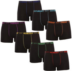 Lee Cooper 7PACK Férfi boxeralsó Lee Cooper fekete (LCUBOX7P0110-1769913) M