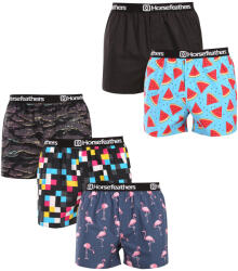Horsefeathers 5PACK Férfi bő szárú boxeralsó Horsefeathers Frazier Bundle 2 (AM287B) XL