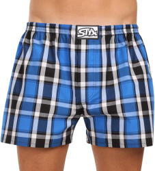 Styx Férfi bő szárú boxeralsók Styx klasszikus gumipánt többszínű nagyméretű (E1109) 4XL