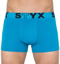 Styx Férfi boxeralsó Styx sportos gumipánt nagyméretű világoskék (R969) 3XL