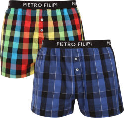 Pietro Filipi 2PACK férfi bő szárú boxeralsó Pietro Filipi többszínű (2PGV5) XXL