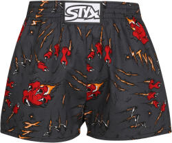 Styx gyerekek bő szárú boxeralsó Styx art klasszikus gumipánt karom (J1552) 4-5 éves