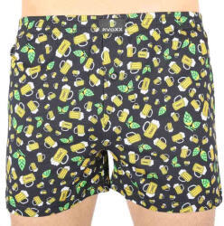 VoXX Férfi bő szárú boxeralsó VoXX fekete (Karlos - pivo malé) L