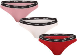 HUGO 3PACK női tanga HUGO többszínű (50545680 961) L