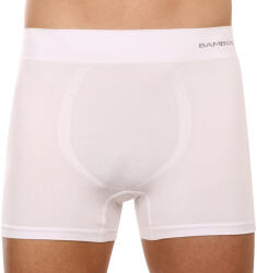 Gino Férfi boxeralsó Gino varrás nélküli bambusz fehér (54005) S