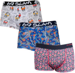 69SLAM 3PACK férfi boxeralsó 69SLAM (3/2/69SL) XL