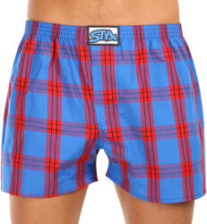 Styx Férfi bő szárú boxeralsó Styx klasszikus gumipánt többszínű nagyméretű (E1016) 3XL