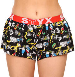 Styx Női bő szárú boxeralsó Styx művészet sport party gumi (T1251) S