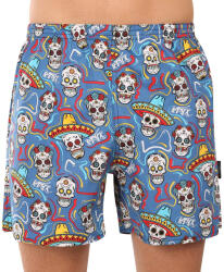 Styx Férfi otthoni bő szárú boxeralsó zsebekkel Styx koponyák (D1856) S