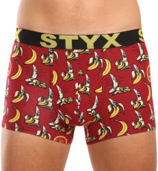 Styx Férfi boxeralsó Styx art sportos gumipánt készült nagyméretű banánok (R1359) 3XL
