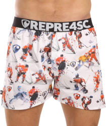 Represent Férfi bő szárú boxeralsók Represent exkluzív Mike Mi vagyunk a bajnokok (R4M-BOX-0710) XL