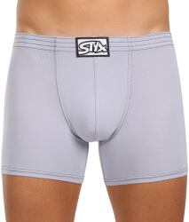 Styx férfi boxeralsó Styx hosszú klasszikus gumipánt világosszürke (F1067) M