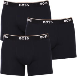BOSS 3PACK Férfi boxeralsó BOSS sötétkék (50475282 480) M