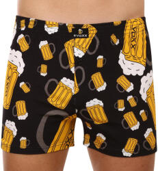 VoXX Férfi bő szárú boxeralsók VoXX fekete (Karlos - pivo velké) XXL