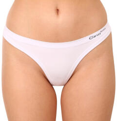 Gina Női tanga Gina bambusz fehér (05014-MxB) L