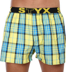 Styx Férfi bő szárú boxeralsó Styx sportos gumipánt többszínben (B1002) M