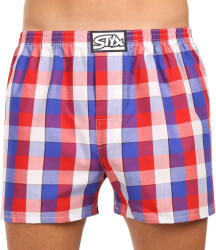 Styx Férfi bő szárú boxeralsók Styx klasszikus gumipánt többszínű nagyméretű (E1107) 5XL