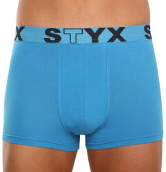 Styx Férfi boxeralsó Styx sportos gumipánt világoskék (G969) L