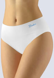 Gina Női húzózsinóros bugyi Gina bambusz fehér (00042) L
