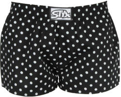 Styx gyerek bő szárú boxeralsó Styx art klasszikus gumipántpöttyös pöttyös gumipánt (J1055) 12-14 éves