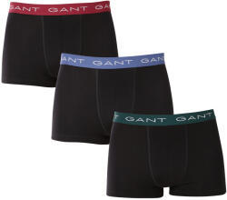 Gant 3PACK Férfi boxeralsó Gant fekete (902433003-005) L