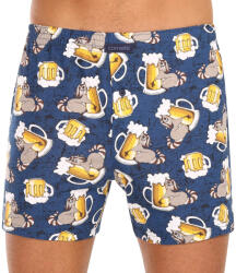 Cornette Férfi bő szárú boxeralsók Cornette Classic többszínű (001/144) XXL