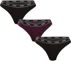 HUGO 3PACK női tanga HUGO többszínű (50495870 520) XL