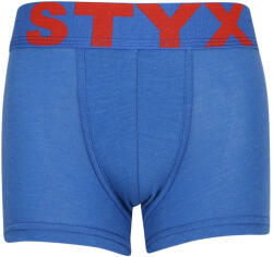 Styx Gyermek boxeralsó Styx sportos gumipánt kék (GJ967) 6-8 éves