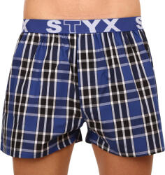 Styx Férfi bő szárú boxeralsó Styx sportos gumipánt többszínben (B940) XXL