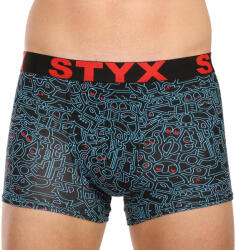 Styx Férfi boxeralsó Styx művészet sportos gumipánt firkálás (G1256/2) XXL