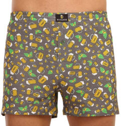 VoXX Férfi bő szárú boxeralsók VoXX többszínű (Karlos - pivo malé/šedé) M