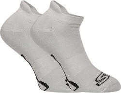 Styx Zokni Styx alacsony szürke, fekete logóval (HN1062) XL