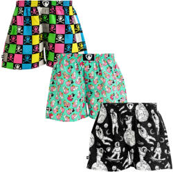 Represent 3PACK férfi bő szárú boxeralsók Represent exkluzív Ali (R4M-BOX-06111718) XXL