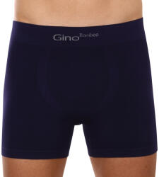 Gino Férfi boxeralsó Gino varrás nélküli bambusz kék (54004) XL