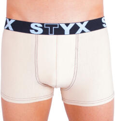 Styx Férfi boxeralsó Styx sportos gumipánt bézs (G3) XXL